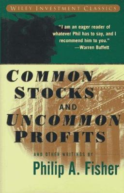 Common Stocks and Uncommon Profits and Other Writings  9780471119272 Front Cover