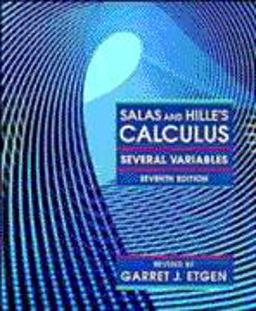 Salas and Hille's Calculus Several Variables 7th 9780471123668 Front Cover