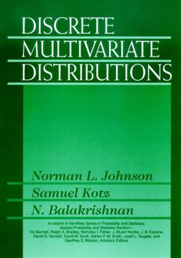 Discrete Multivariate Distributions 1st 9780471128441 Front Cover