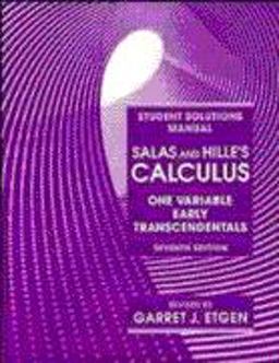 Salas and Hille's Calculus, Student Solutions Manual