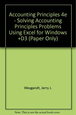 Accounting Principles, Problems