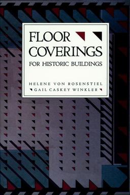 For Historic Buildings, Floor Coverings  9780471143826 Front Cover