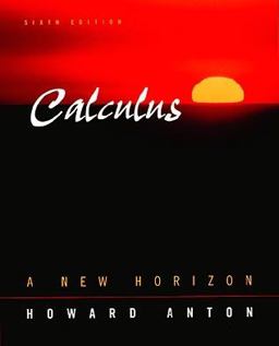 Calculus A New Horizon 6th 9780471153061 Front Cover