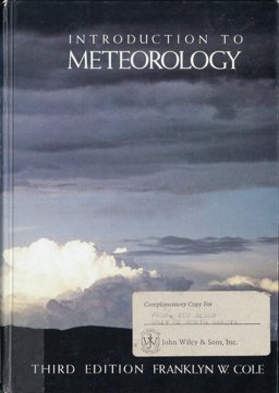 Introduction to Meteorology