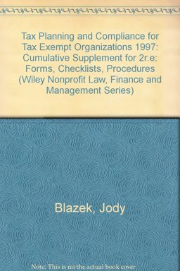 Tax Planning and Compliance for Tax-Exempt Organizations