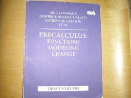 Precalculus Draft Version Precalculus Draft Version