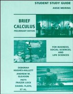 Brief Calculus