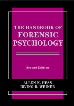 Handbook of Forensic Psychology 2nd 9780471177715 Front Cover