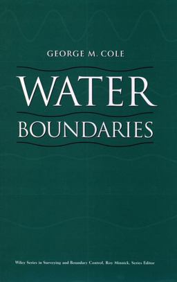 Water Boundaries  9780471179290 Front Cover