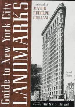 Guide to New York City Landmarks 2nd 9780471182894 Front Cover