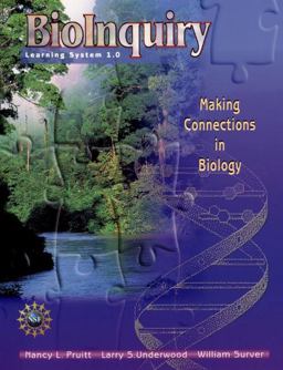 Bioinquiry Making Connections in Biology, Learning System 1.0  9780471192800 Front Cover
