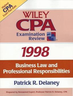 Wiley CPA Examination Review 1998