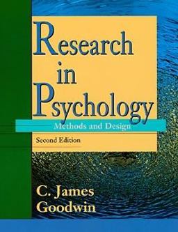 Research in Psychology Methods and Design 2nd 9780471199861 Front Cover