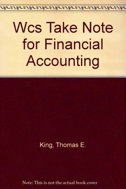 Take Note for Financial Accounting Take Note for Financial Accounting