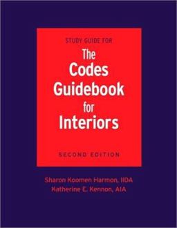 Codes Guidebook for Interiors 2nd 9780471212270 Front Cover
