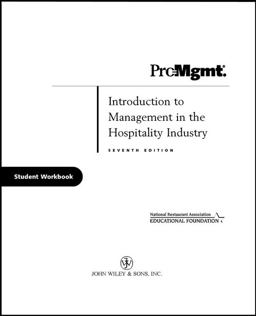 Introduction to Management in the Hospitality Industry