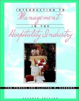 Introduction to Management in the Hospitality Industry And NRAEF Student Workbook Package 7th 2002 9780471216902 Front Cover
