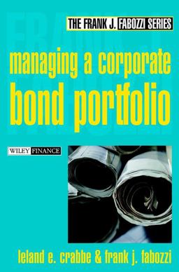 Managing a Corporate Bond Portfolio  9780471218272 Front Cover