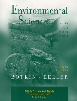 Environmental Science Earth as a Living Planet 4th 9780471218852 Front Cover