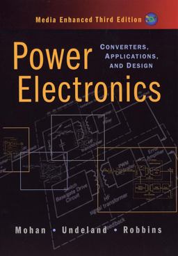 Power Electronics Converters, Applications, and Design 3rd 9780471226932 Front Cover