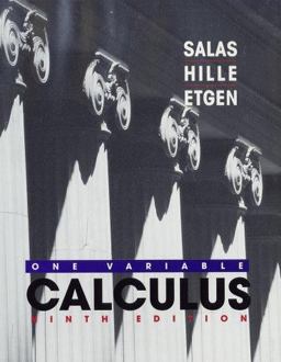 Calculus One Variable 9th 9780471231196 Front Cover