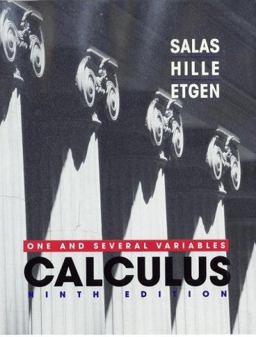 Calculus One and Several Variables 9th 9780471231202 Front Cover