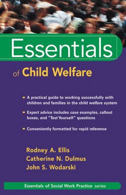 Essentials of Child Welfare  9780471234234 Front Cover