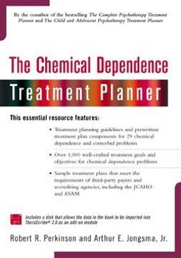 Chemical Dependence Treatment Planner 1st 9780471237945 Front Cover