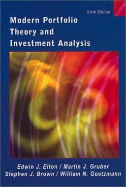 Modern Portfolio Theory and Investment Analysis Modern Portfolio Theory and Investment Analysis