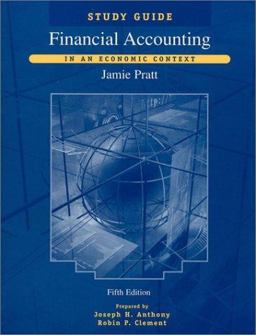 Financial Accounting In an Economic Context 5th 9780471238959 Front Cover
