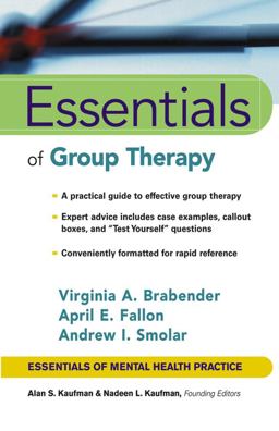 Essentials of Group Therapy  9780471244394 Front Cover