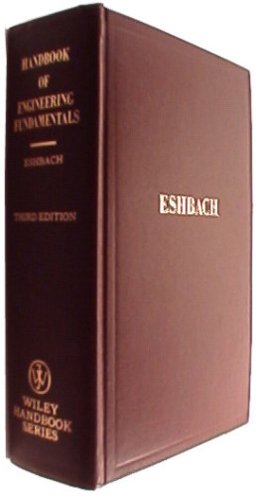 Handbook of Engineering Fundamentals 3rd 9780471245537 Front Cover