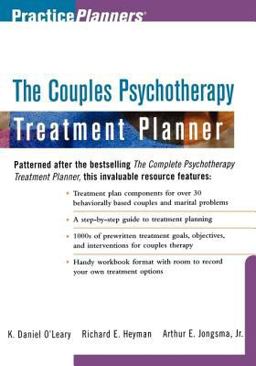 Couples Psychotherapy Treatment Planner  9780471247111 Front Cover