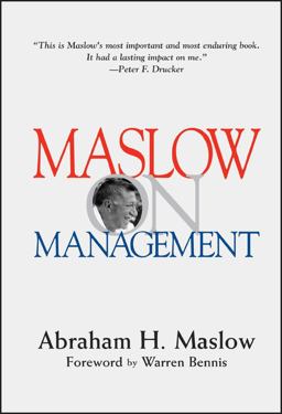 Maslow on Management 1st 9780471247807 Front Cover