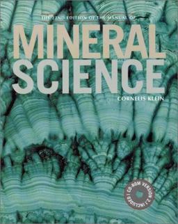 Manual of Mineral Science 22nd 9780471251774 Front Cover