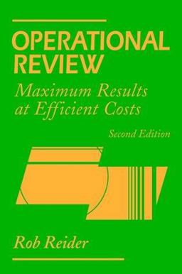 Operational Review Maximum Results at Efficient Costs 2nd 9780471252047 Front Cover