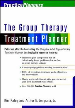 Group Therapy Treatment Planner  9780471254690 Front Cover