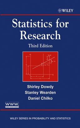 Statistics for Research 3rd 9780471267355 Front Cover