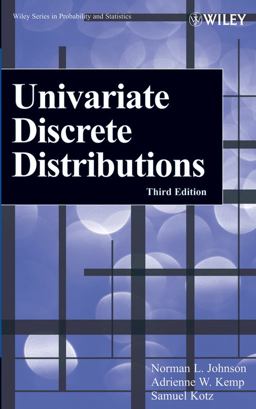 Univariate Discrete Distributions 3rd 9780471272465 Front Cover