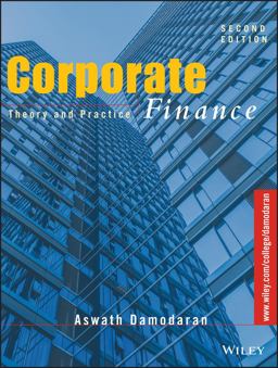 Corporate Finance Theory and Practice 2nd 9780471283324 Front Cover
