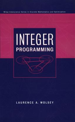 Integer Programming 1st 9780471283669 Front Cover