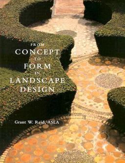 From Concept to Form In Landscape Design  9780471285090 Front Cover