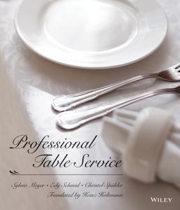 Professional Table Service  9780471289265 Front Cover