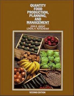 Quantity Food Production, Planning and Management Quantity Food Production, Planning and Management