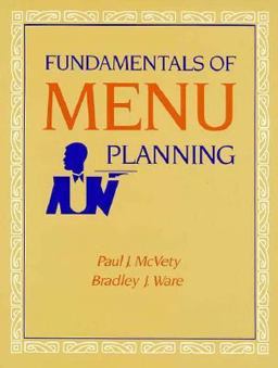 Fundamentals of Menu Planning  9780471289456 Front Cover