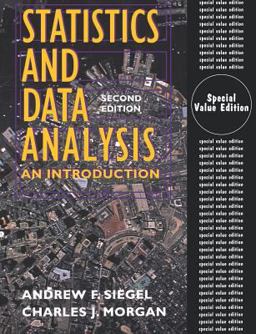 Statistics and Data Analysis An Introduction 2nd 9780471293323 Front Cover