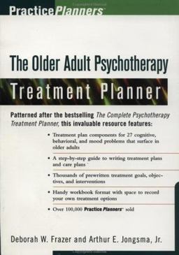 Older Adult Psychotherapy Treatment Planner  9780471295747 Front Cover