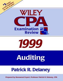 Wiley CPA Examination Review 1999