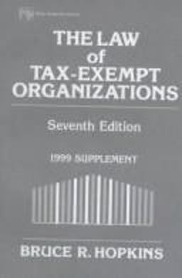 The Law of Tax-Exempt Organizations