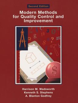 Modern Methods for Quality Control and Improvement 2nd 9780471299738 Front Cover